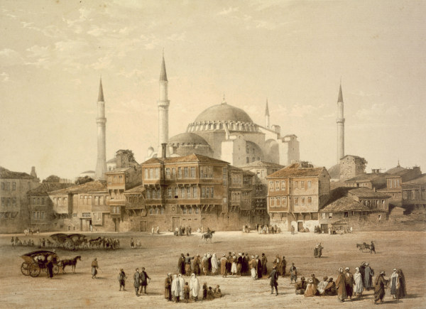 Constantinople, Hagia Sophia, G.Fossati a Gaspard Fossati