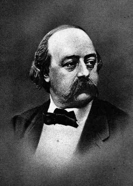Gustave Flaubert (1821-1880) (b/w photo)  a Gaspard Felix Tournachon Nadar