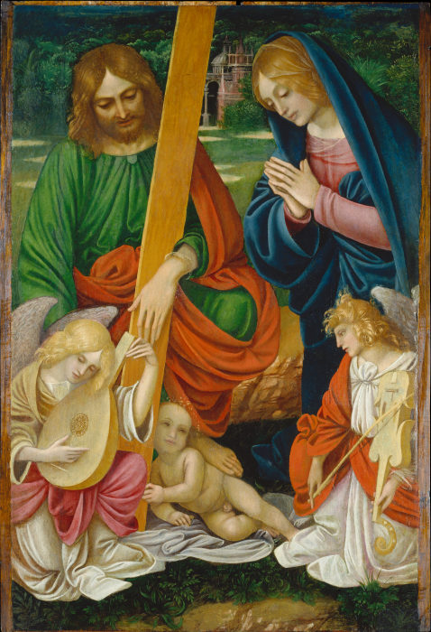 The Adoration of the Christ Child a Gaudenzio Ferrari