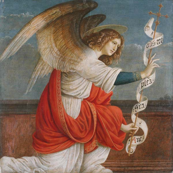 Archangel Gabriel (Panel from an Altarpiece: The Annunciation) a Gaudenzio Ferrari