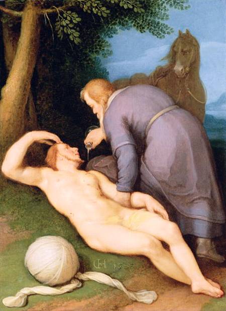 The Good Samaritan a (gen. van Haarlem) Cornelisz Cornelis