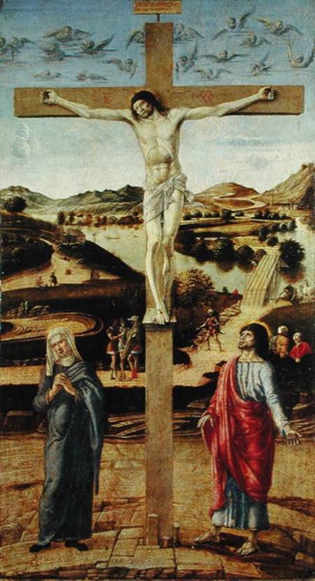The Crucifixion a Gentile Bellini