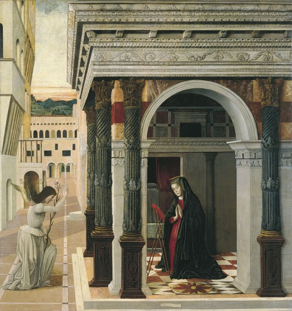 The Annunciation a Gentile Bellini
