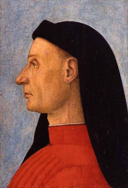 Portrait of a Young Man a Gentile Bellini