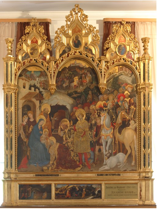 The Adoration of the Magi a Gentile da Fabriano