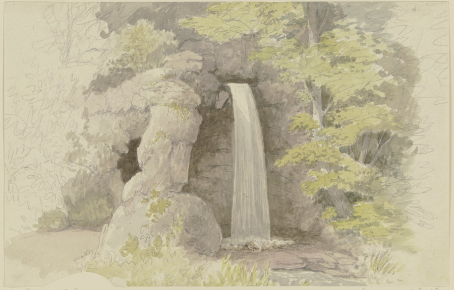 Wasserfall im Stern zu Weimar a Georg Melchior Kraus