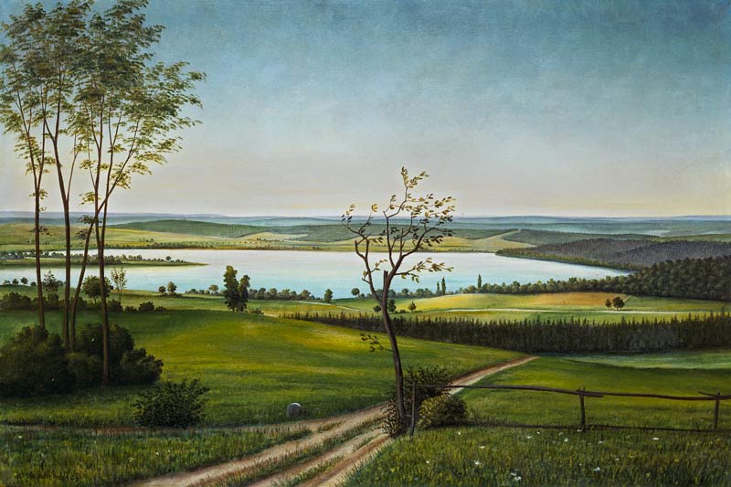 At the Easter lakes a Georg Schrimpf