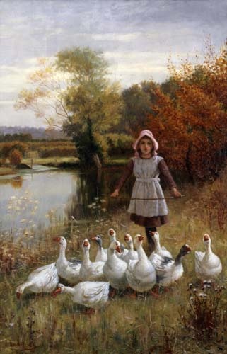 The Goose Girl a George A. Elcock
