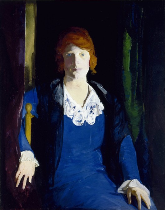 Portrait of Florence Pierce a George Bellows