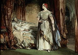 Lady Macbeth a George Cattermole