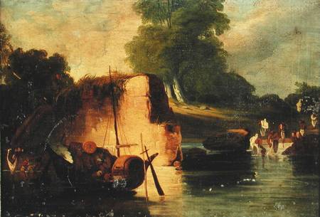 The Pool a George Chinnery