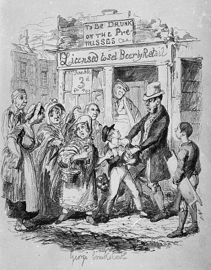 Oliver claimed his affectionate friends, from ''The Adventures of Oliver Twist''Charles Dickens (181 a George Cruikshank