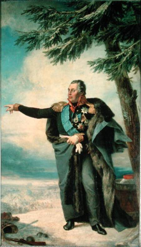 Mikhael Ilarionovich Golenichtchev Kutuzov (1745-1813) Prince of Smolensk a George Dawe