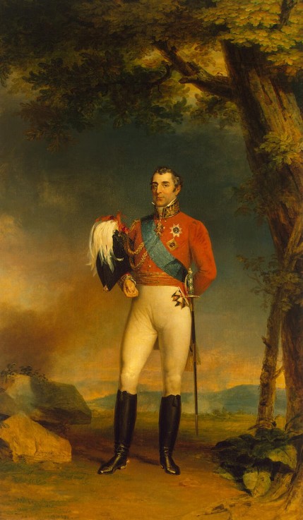 Portrait of Field Marshal Arthur Wellesley, 1st Duke of Wellington (1769-1852) a George Dawe