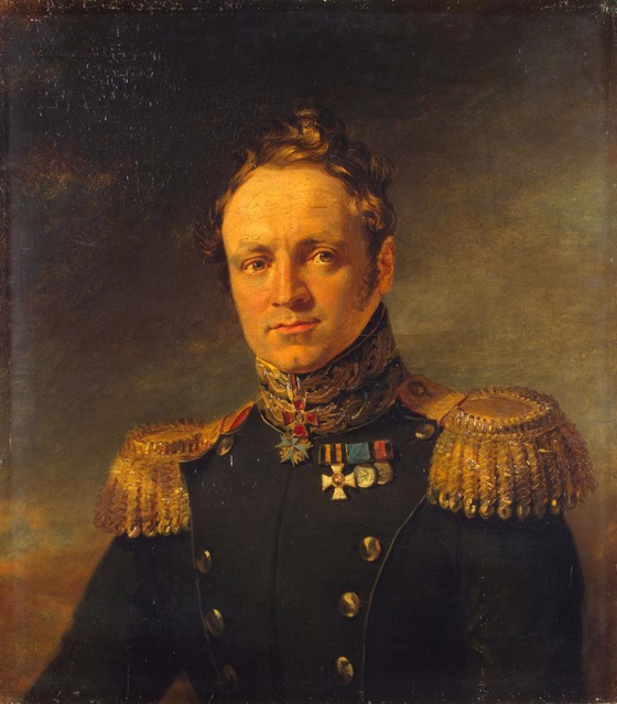 Portrait of Yevgeny Alexandrovich Golovin (1782-1858) a George Dawe