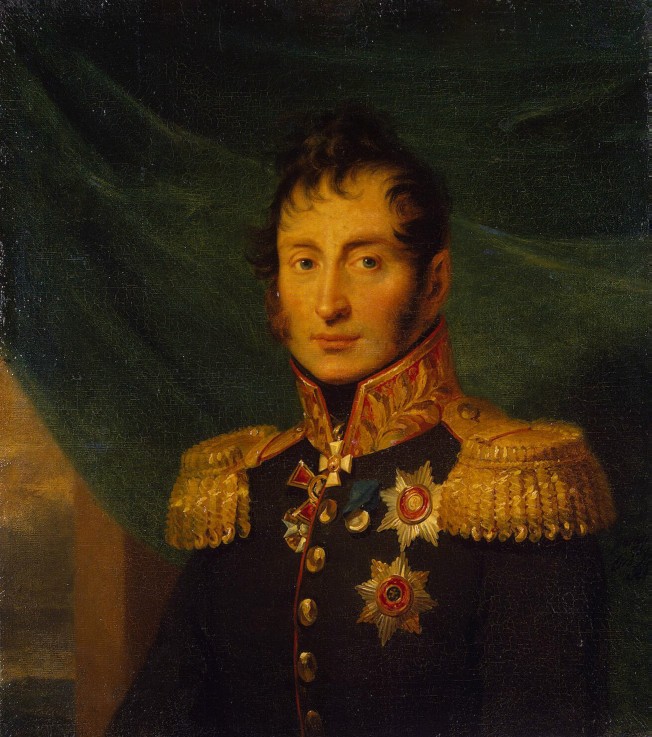 Portrait of Nikolai Alexeyevich Tuchkov (1765-1812) a George Dawe