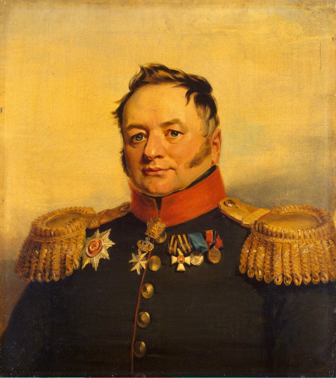 Portrait of Pavel Alexeyevich Tuchkov (1776-1858) a George Dawe