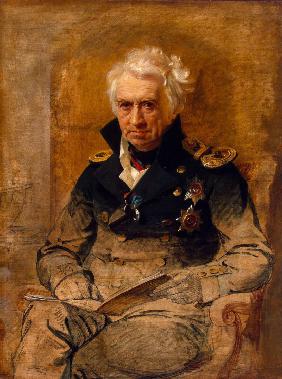 Portrait of the writer and admiral Alexander Semyonovich Shishkov (1754-1841)