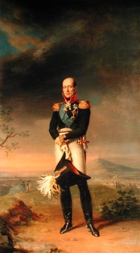 Portrait of Prince Mikhail Barclay de Tolly (1761-1818) a George Dawe