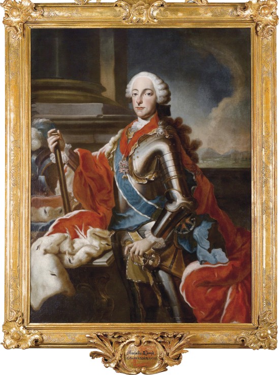Portrait of Maximilian III Joseph (1727-1777), Elector of Bavaria a George Desmarées