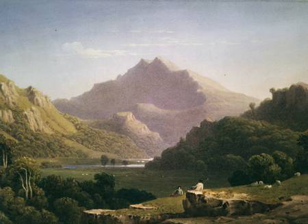 View in North Wales a George Fennel Robson