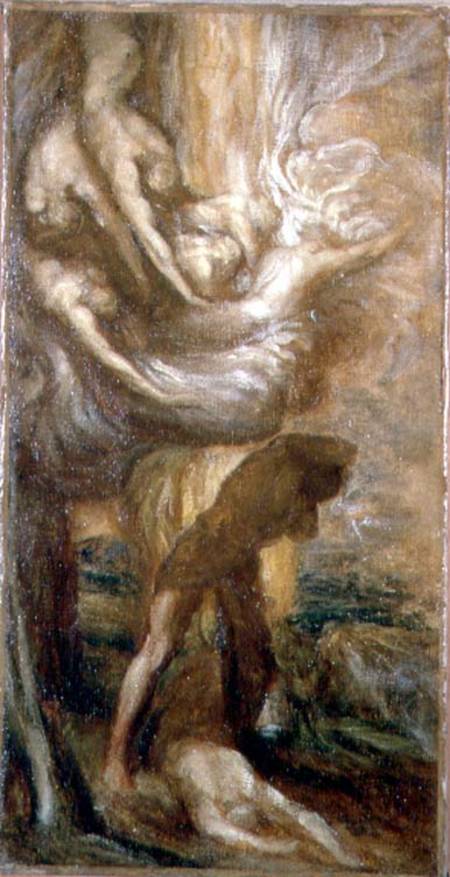 The Curse of Cain a George Frederick Watts