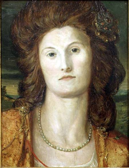 Portrait of Lady Ashburton (d.1857) a George Frederick Watts