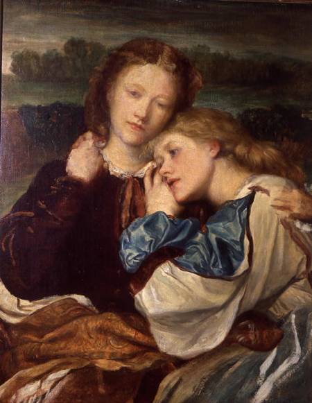 The Terry Sisters a George Frederick Watts