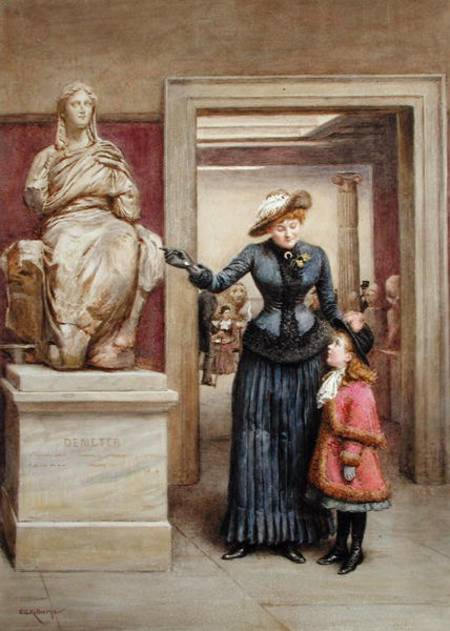 At the British Museum a George Goodwin Kilburne