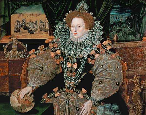 Elizabeth I, Armada Portrait a George Gower