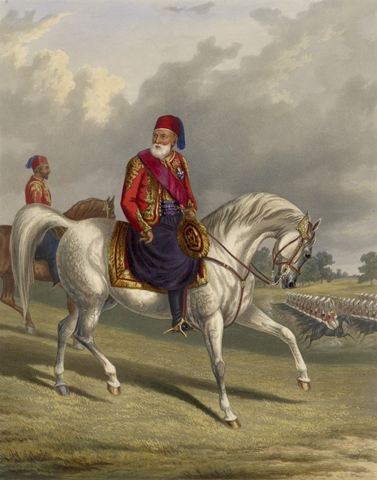 Ibrahim Pasha of Egypt (1789-1848) a George Henry Laporte