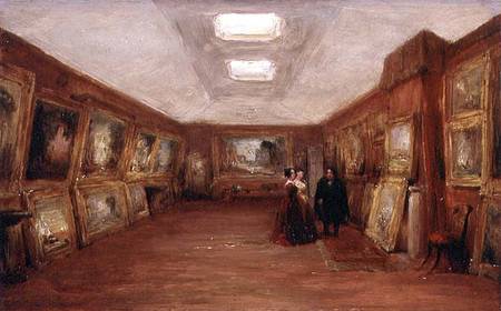 Interior of Turner's Gallery a George Jones