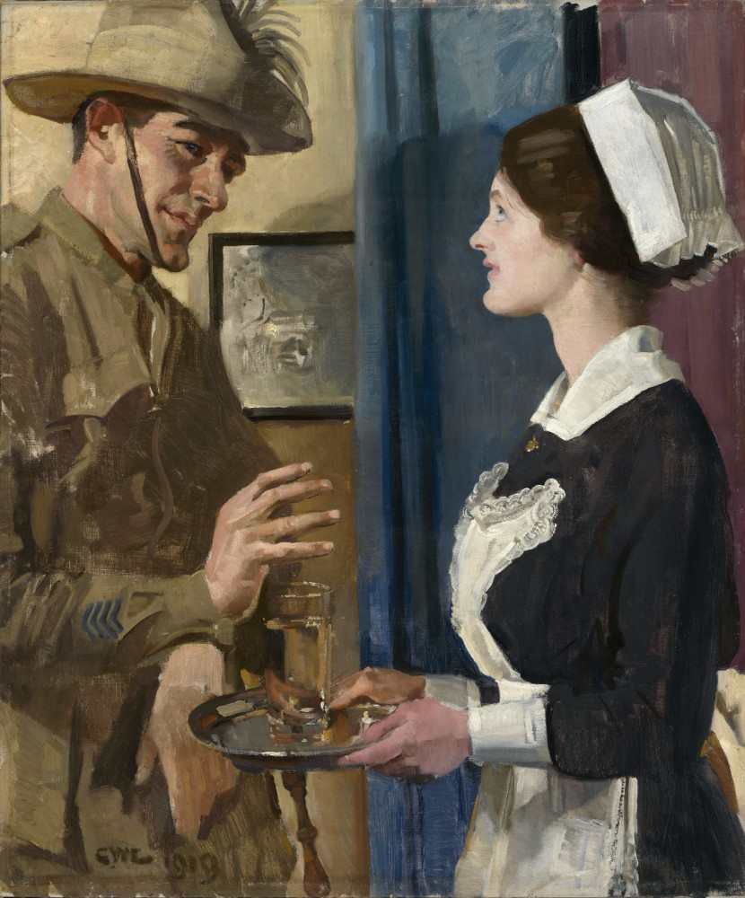 The Trooper and the Maid a George Lambert