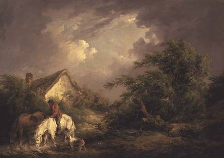 The Approaching Storm a George Morland