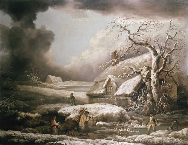 Winterlandschaft. a George Morland