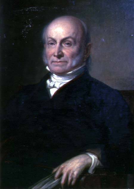Portrait of John Quincy Adams (1767-1848) sixth President of the United States of America (1825-1829 a George Peter Alexander Healy