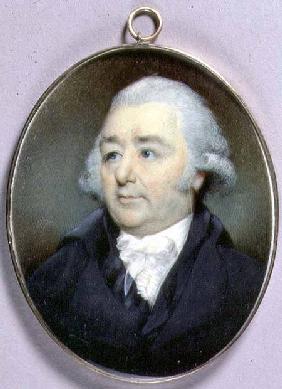 Portrait Miniature of John Flaxman (1755-1826) c.1798 (w/c on ivory)
