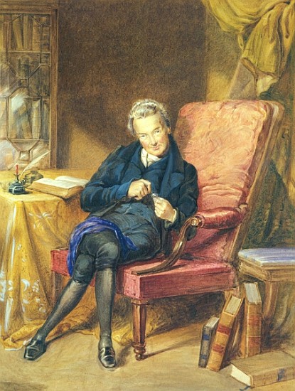 Portrait of William Wilberforce (1759-1833) 1833 a George Richmond