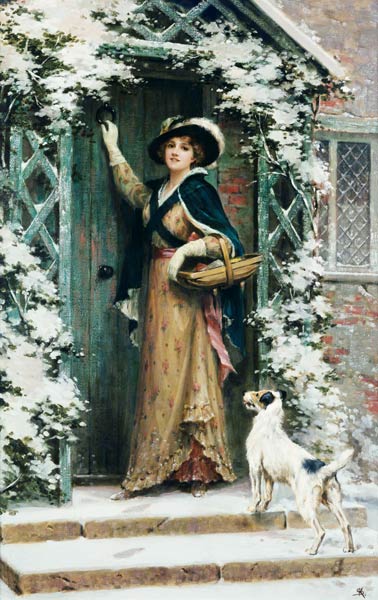 Into Christmas atmosphere a George Sheridan Knowles