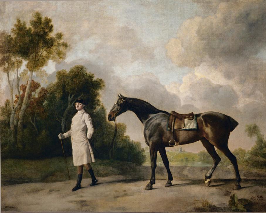 Horse and Rider a George Stubbs