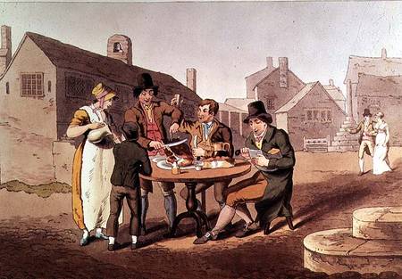 Midsummer Eve, engraved by Robert Havell, pub. by Robinson & Son, Leeds a George Walker