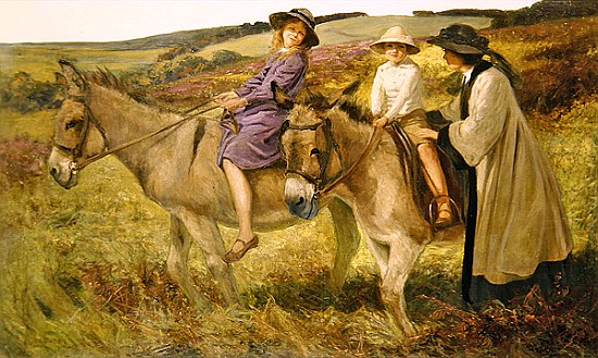 The Donkey Ride a George Edmund Butler