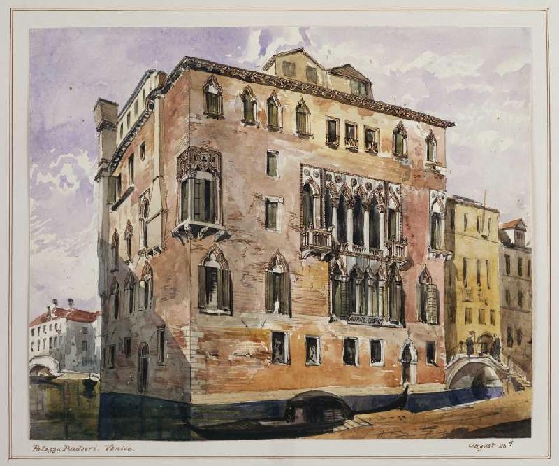 Palazzo Baldoer, Venedig. a George Edmund Street