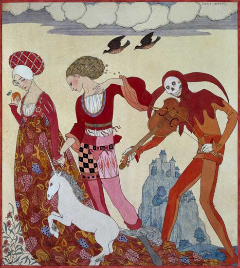Love, Desire and Death a Georges Barbier