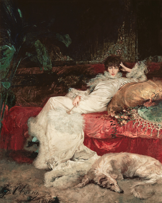 Sarah Bernhardt  a Georges Clairin