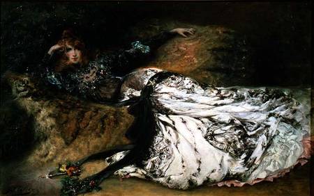 Sarah Bernhardt (1844-1923) a Georges Clairin