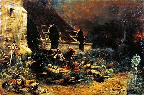 The Chouans defending their dead a Georges Clairin