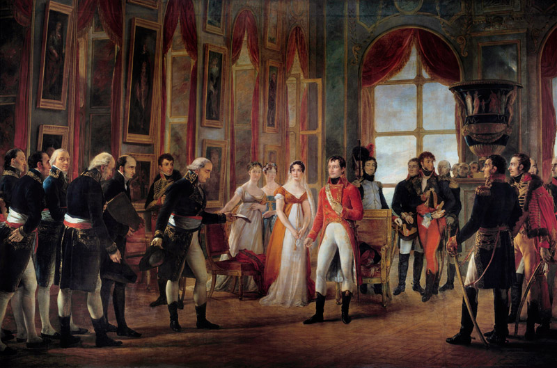 Napoleon receiving the senators and declaring himself emperor, 18th May 1804 a Georges Rouget