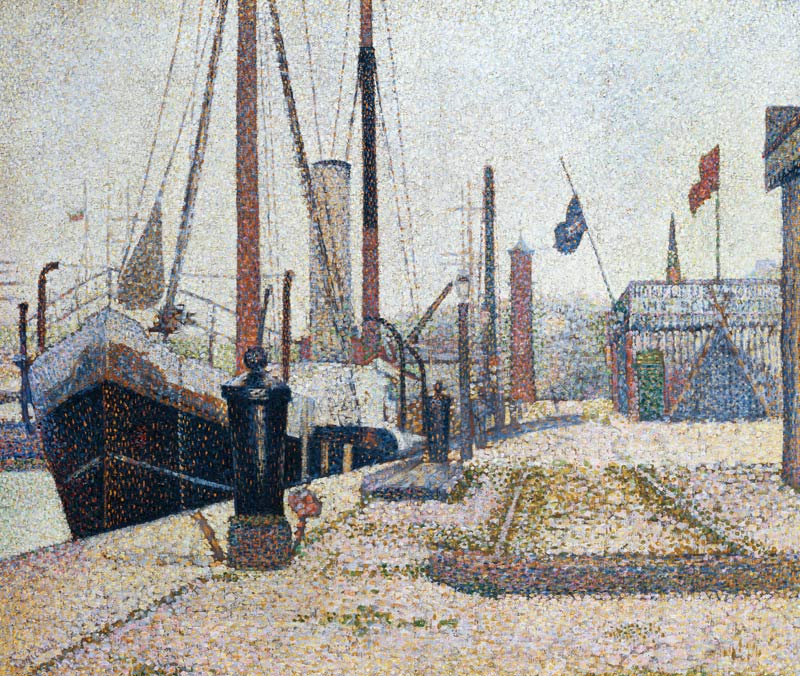 G.Seurat, La Maria, Honfleur/ 1886 a Georges Seurat