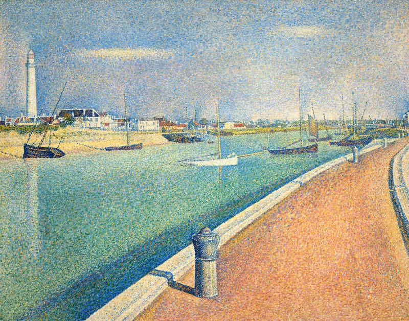 Le chenal of the Gravelines, Petit of away Philippe a Georges Seurat